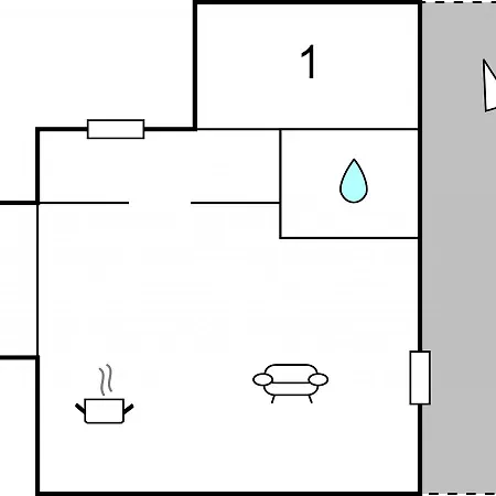 One-bedroom In * クサミル